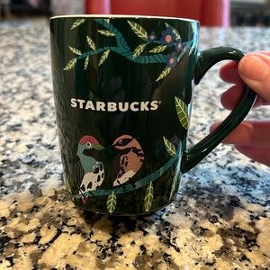 Hostess Pick!🎉NWT Starbucks Mug tropical foliage & birds 2020 holds 10 oz